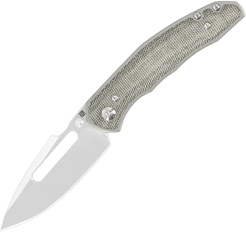 ATZ1862GODG Boa Framelock Green Micarta