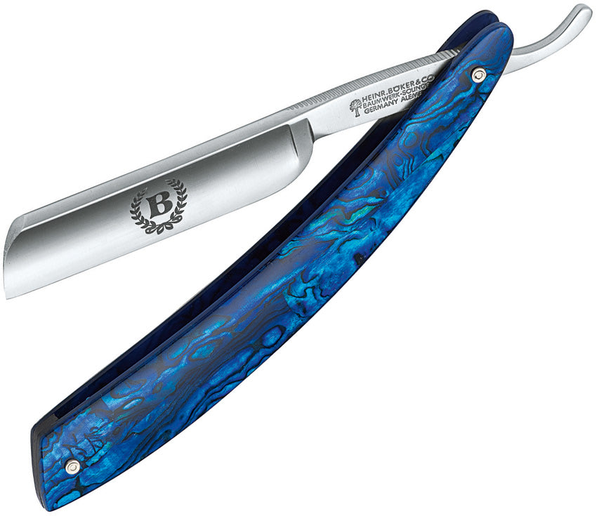 BO140554 Paua Folding Razor