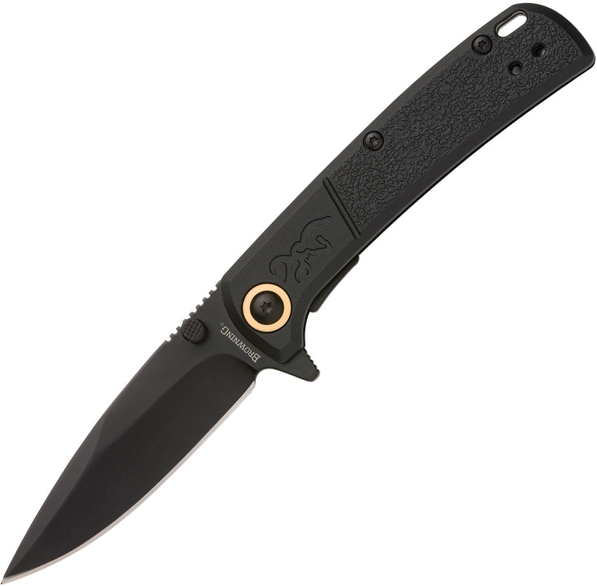 BR0541B Buckmark Slim Linerlock Black