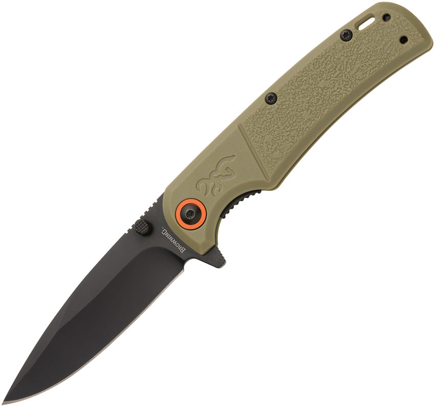 BR0543B Buckmark Slim Linerlock Sage