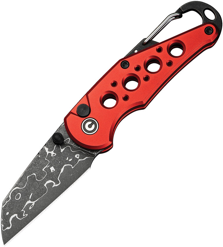 C23062BDS1 Pragma Button Lock Red