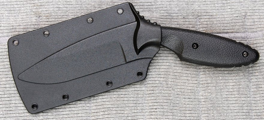 KA1487 KA-BAR TDI ANKLE KNIFE PART SERRATED