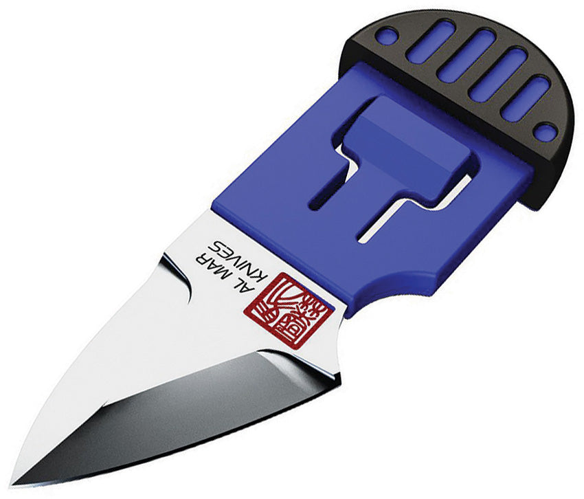 AMK1001BKBL Stinger Keyring Knife Blue
