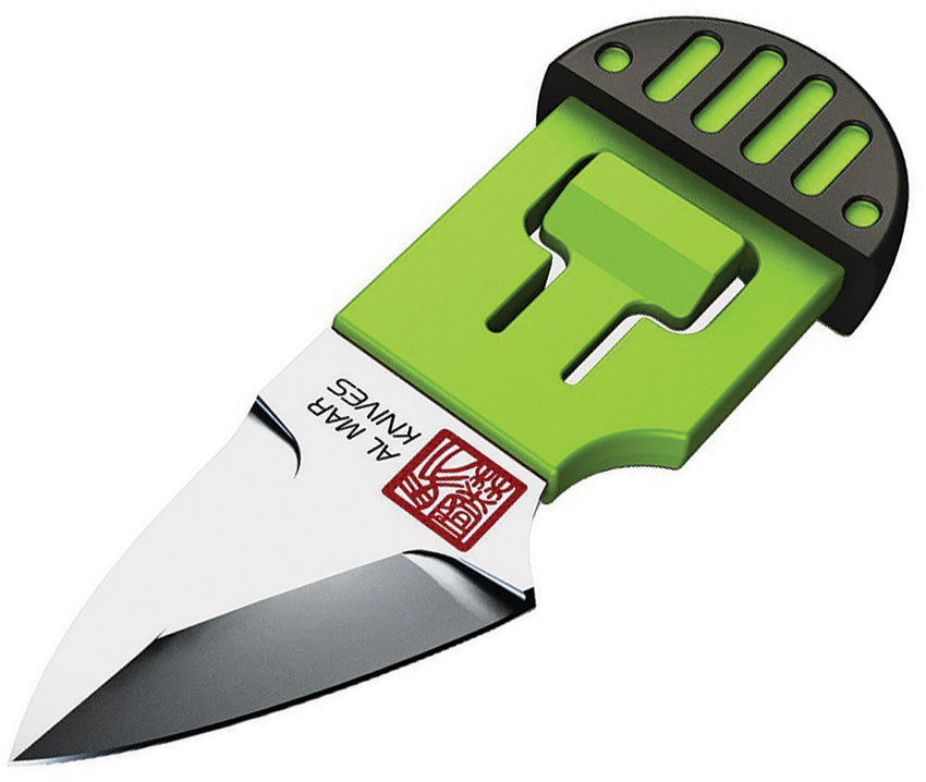 AMK1001BKG Stinger Keyring Knife Green
