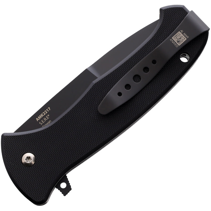 AMK2217 S.E.R.E. Linerlock Black