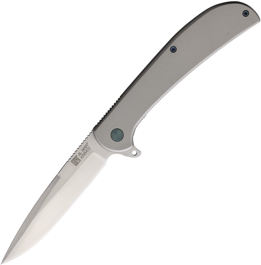 AMK4119 Ultra Thin Framelock Satin