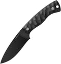 ATH76BKBK Anthem Knives No. 76 Fixed Blade BLK/BLK