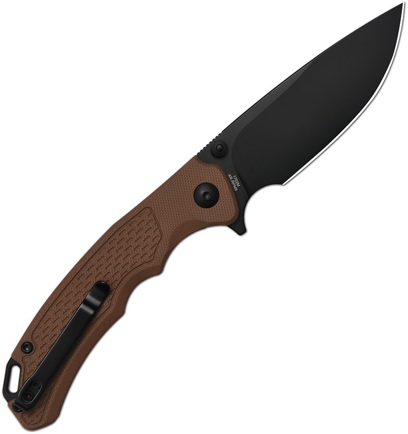 ATZ1702MBBN Artisan Tradition V2 Linerlock Brn
