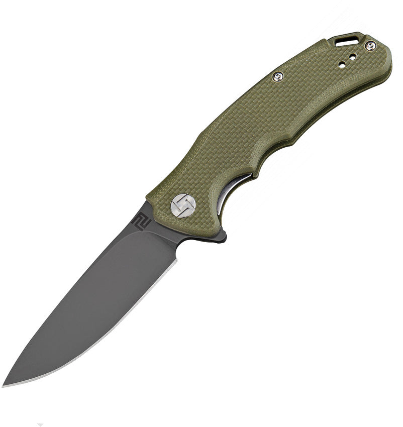 ATZ1702PBGN Tradition Linerlock D2 Green