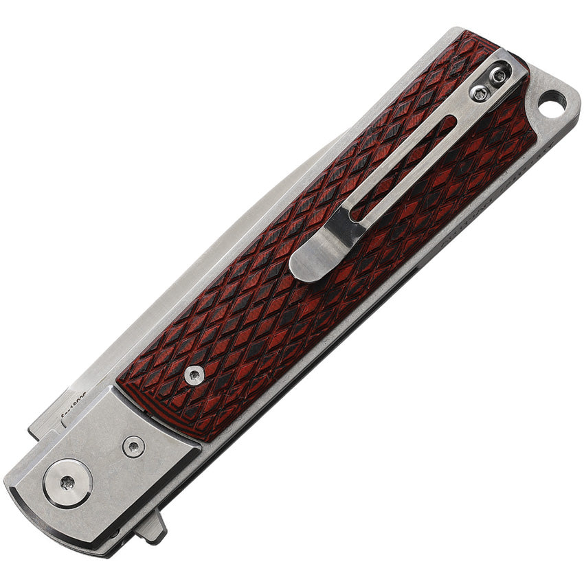 ATZ1802GBNS Classic Linerlock Red S35VN