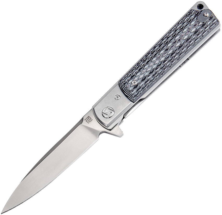 ATZ1802PBGC Artisan Cutlery Classic Linerlock Black/White
