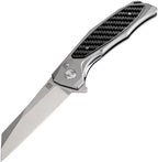 ATZ1809PGCF Megahawk Linerlock Gray CF D2