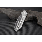 ATZ1809PGCF Megahawk Linerlock Gray CF D2