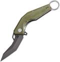 ATZ1811PBGNF Cobra Linerlock D2 Green