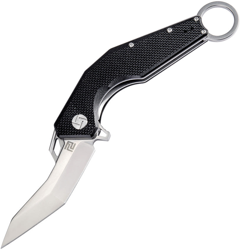 ATZ1811PBKF Cobra Linerlock Black D2