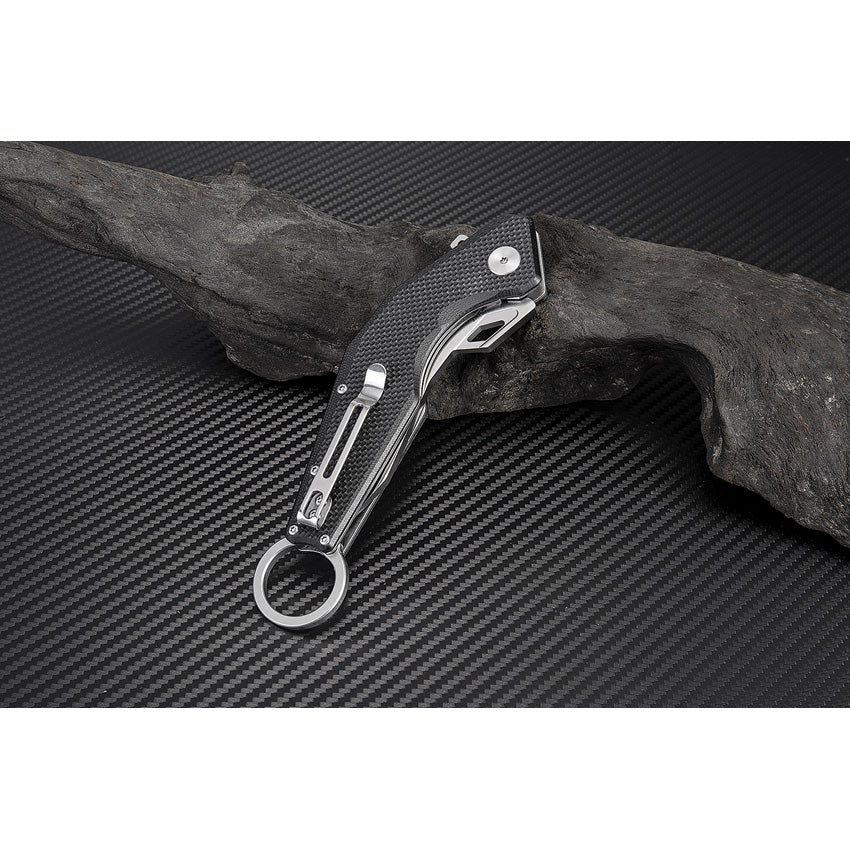 ATZ1811PBKF Cobra Linerlock Black D2