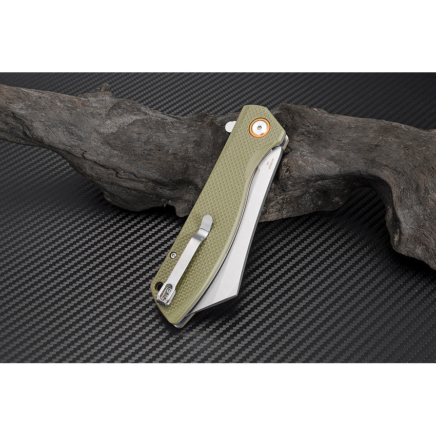ATZ1815PGNF Tomahawk Linerlock Green