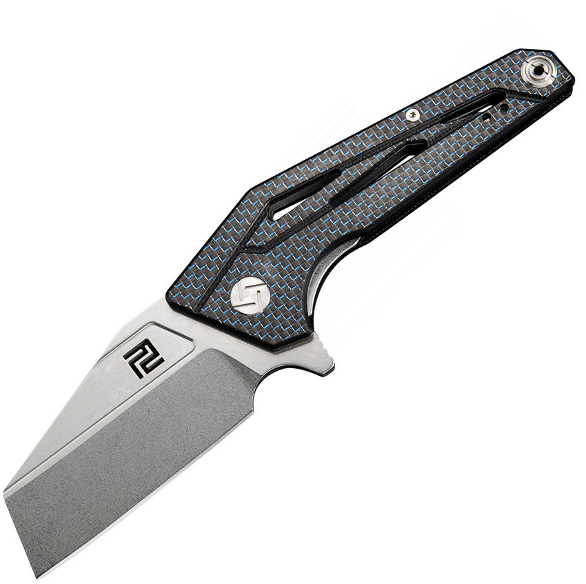 ATZ1819PCFB Ravine Linerlock D2 Blue CF