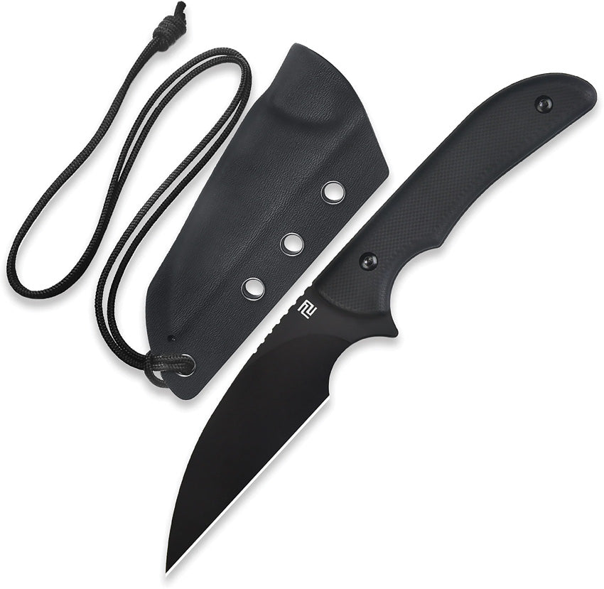 ATZ1842BBBK Sea Snake Fixed Blade Black