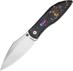 ATZ1859GGCF Weyden Framelock Gold Flake
