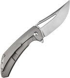 ATZ1868GGY Banjaara Framelock S90V Ti