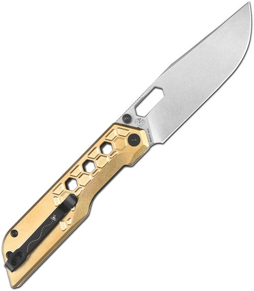 ATZ1878PBR Artisan Beest Linerlock Brass