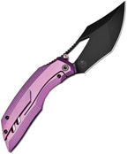 ATZ1887GBPU Artisan Cutlery Artisan Dark Wing Framelock Purple