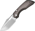 ATZ1889GDG Artisan Cutlery Artisan Mousebird Linerlock Dark Gray