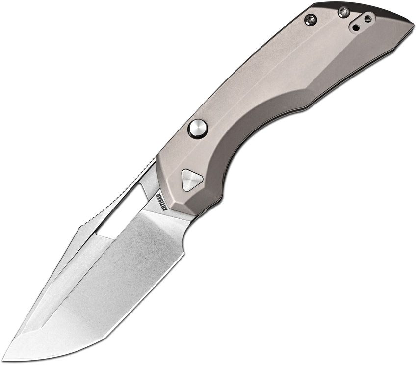 ATZ1889GGY Artisan Cutlery Artisan Mousebird Linerlock Gray