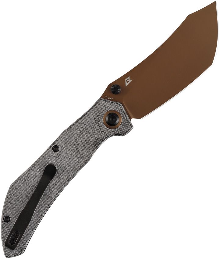 B1079A1 Tenable Knives Tipper Linerlock Blk Mic