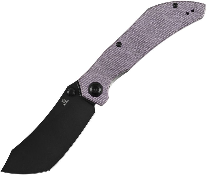 B1079A2 Tenable Knives Tipper Linerlock Purple Mic