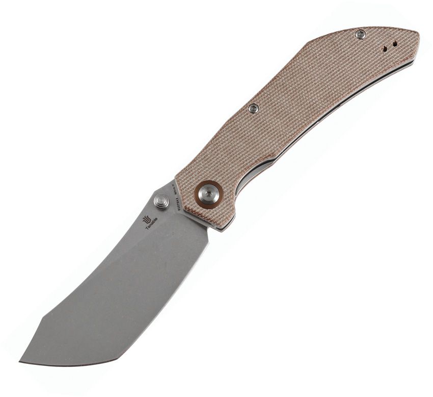 B1079A3 Tenable Knives Tipper Linerlock Brn Mic