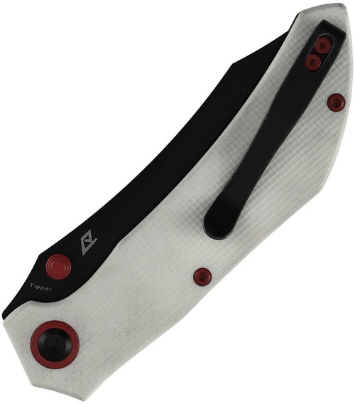 B1079A4 Tenable Knives Tipper Linerlock White G10