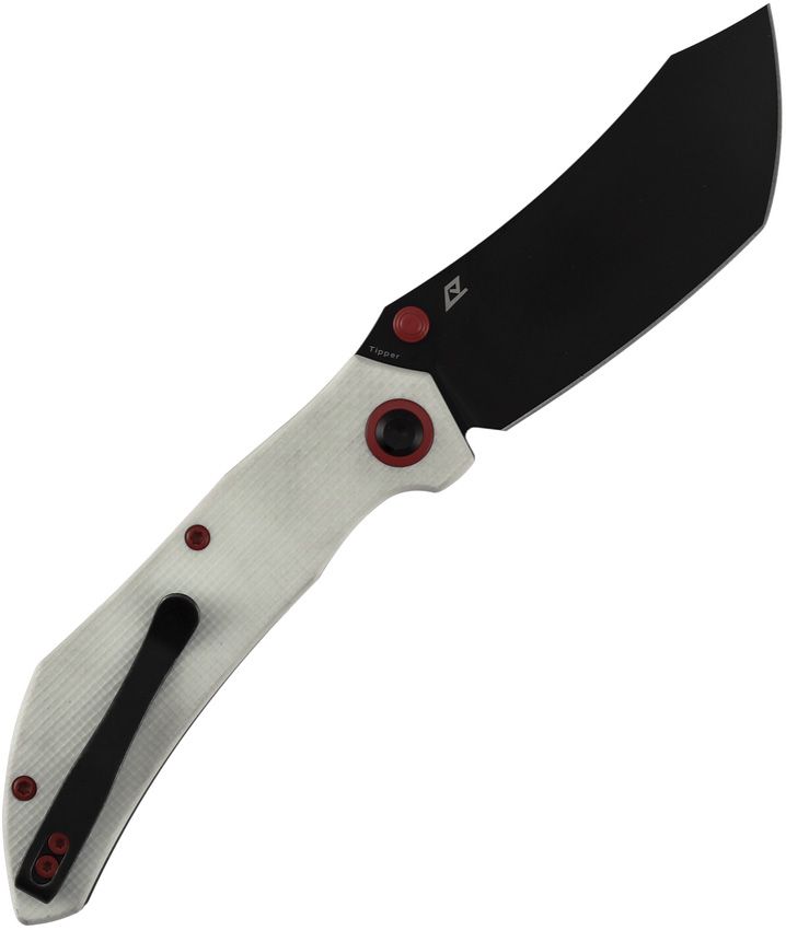 B1079A4 Tenable Knives Tipper Linerlock White G10