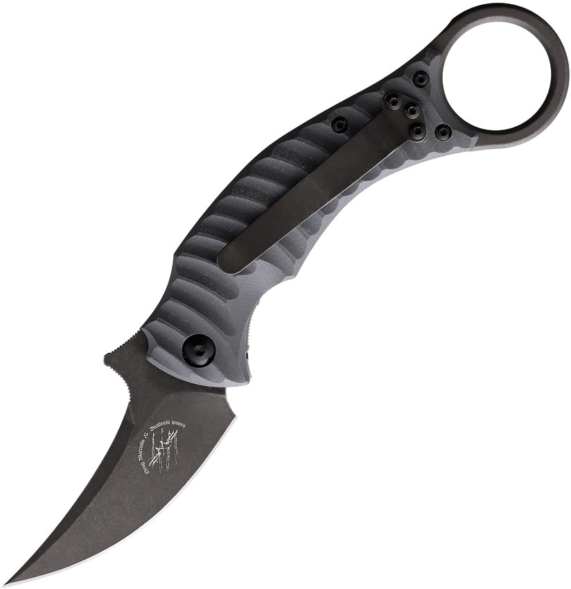 BAS18GP Mako Linerlock Gray G10