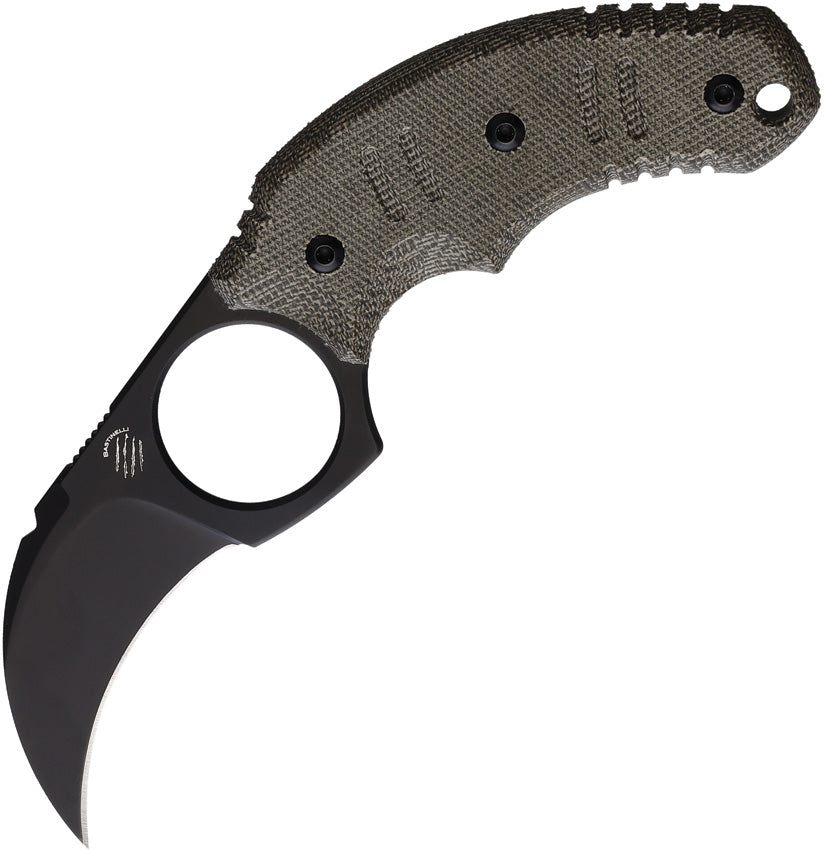 BAS254 Ligament Fixed Blade OD Green