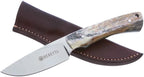BE88598 Hunter Knife Giraffe Bone