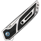 BG013 Diamici Linerlock Black G10