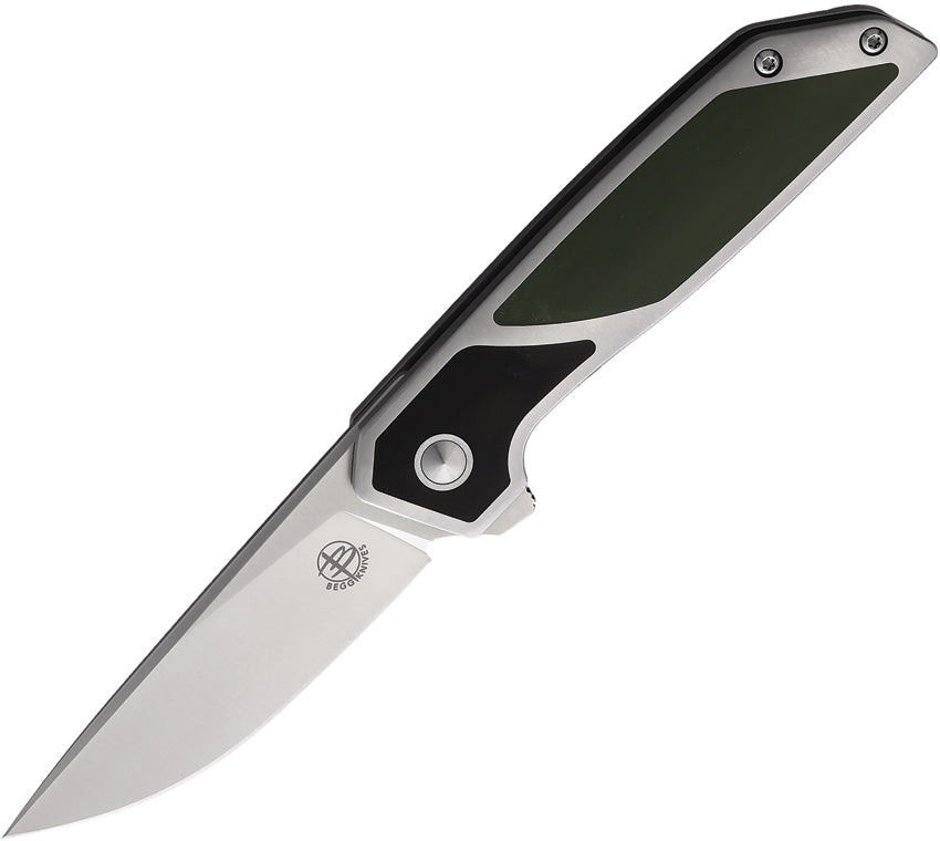 BG014 Diamici Linerlock Black G10