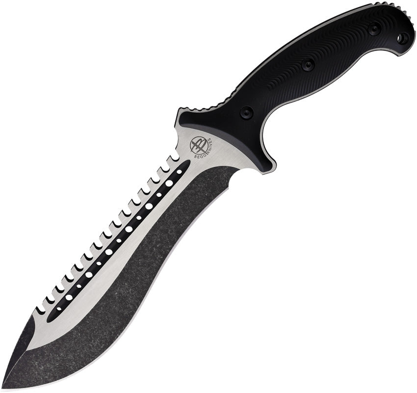 BG022 Bolo Fixed Blade Black