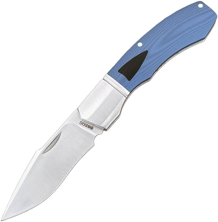 BG039 Recurve Slip Joint Blue G10