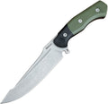 BG050 Alligator Fixed Blade Green