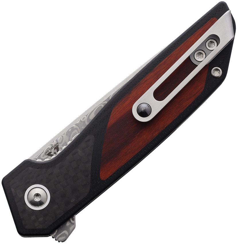 BG056 Diamici Linerlock Damascus