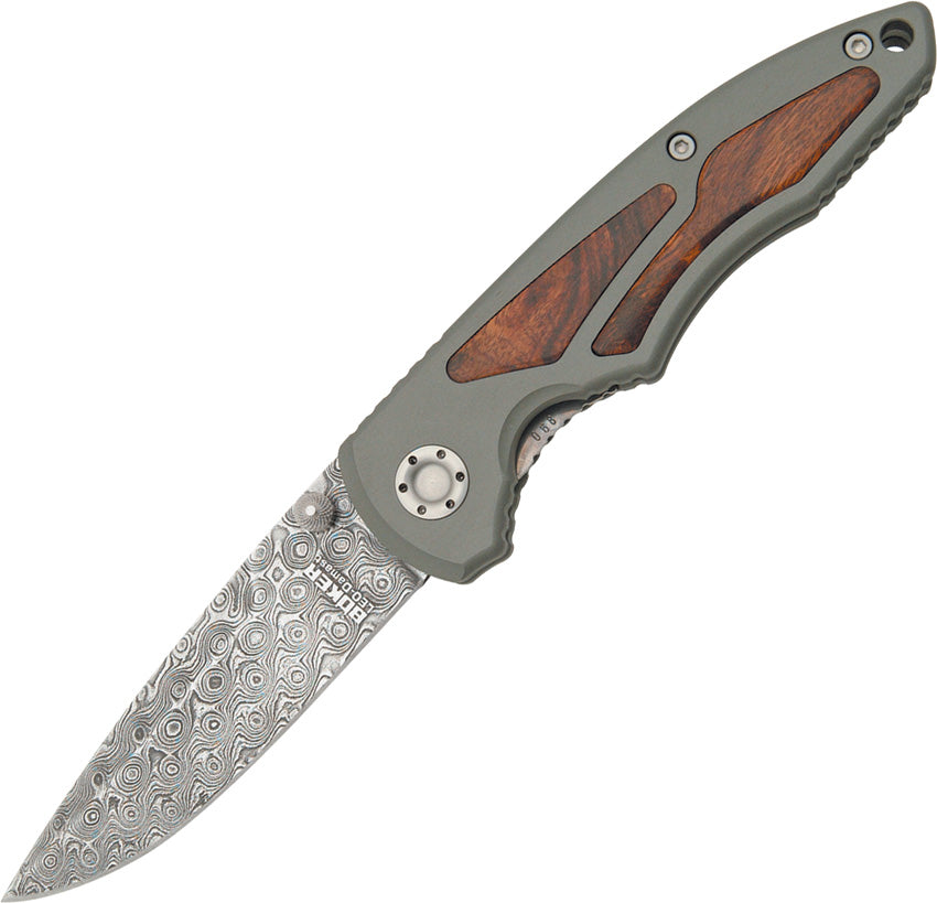 BO110084DAM Damascus Linerlock