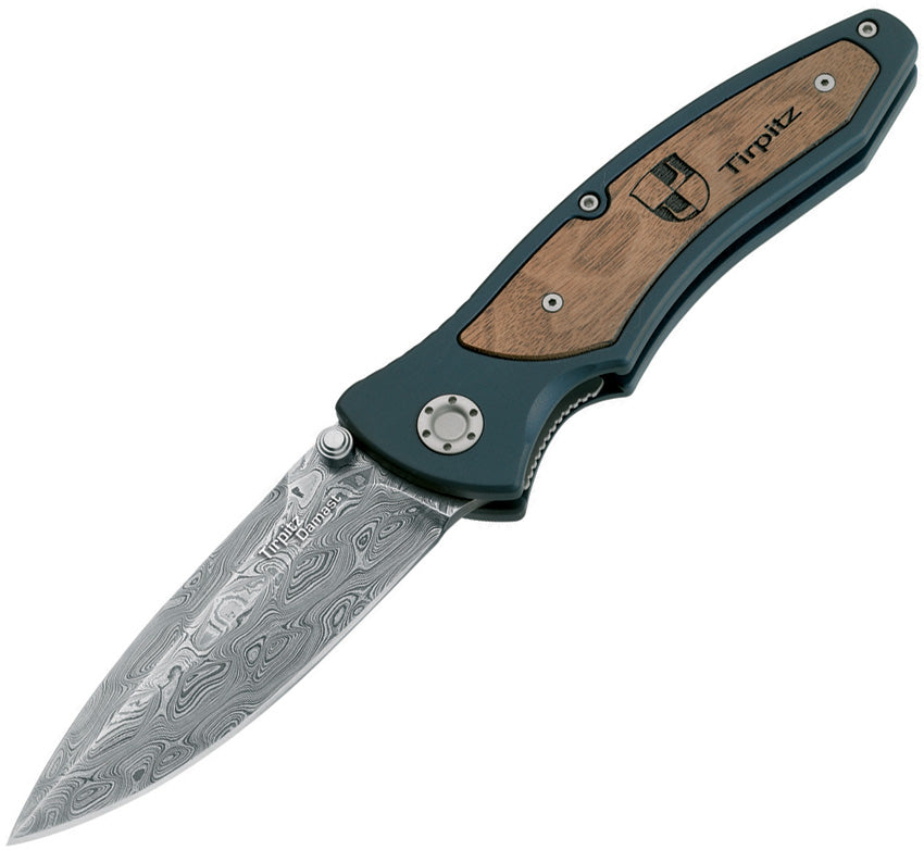 BO110190DAM Tirpitz Damascus Linerlock