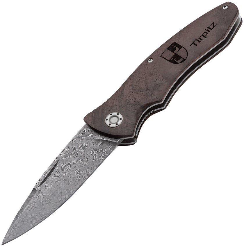 BO110197DAM Tirpitz Linerlock Walnut