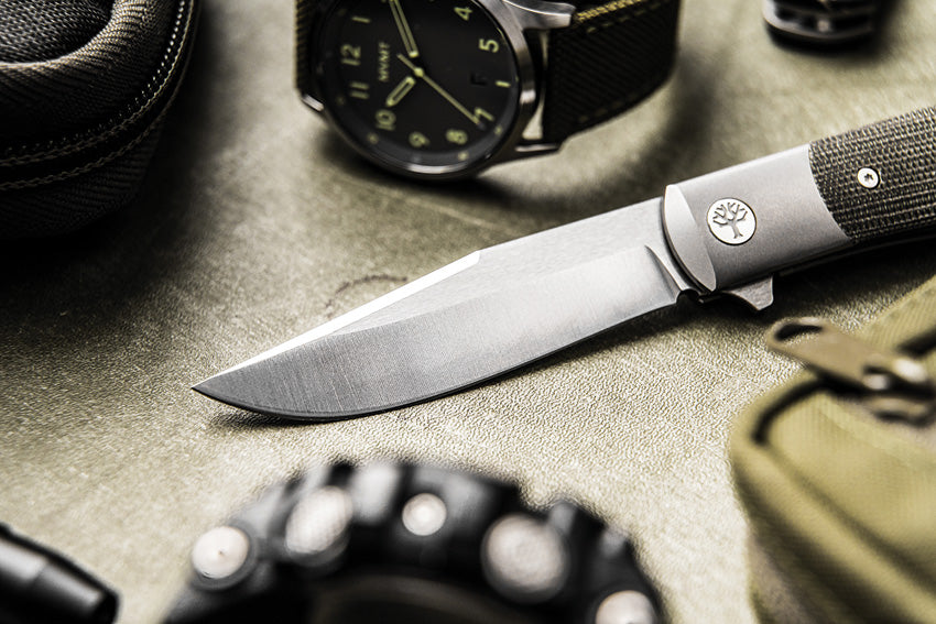 BO112943 TRPPR Framelock Micarta