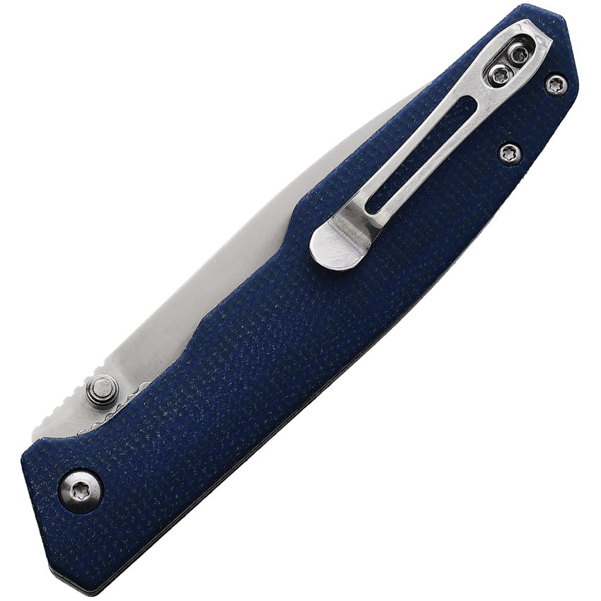 BOM01SC714 Deep Blue Linerlock