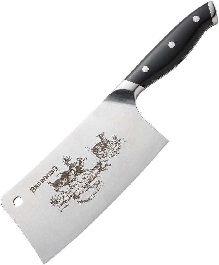BR0319B Large Engraved Cleaver