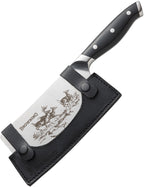 BR0319B Large Engraved Cleaver